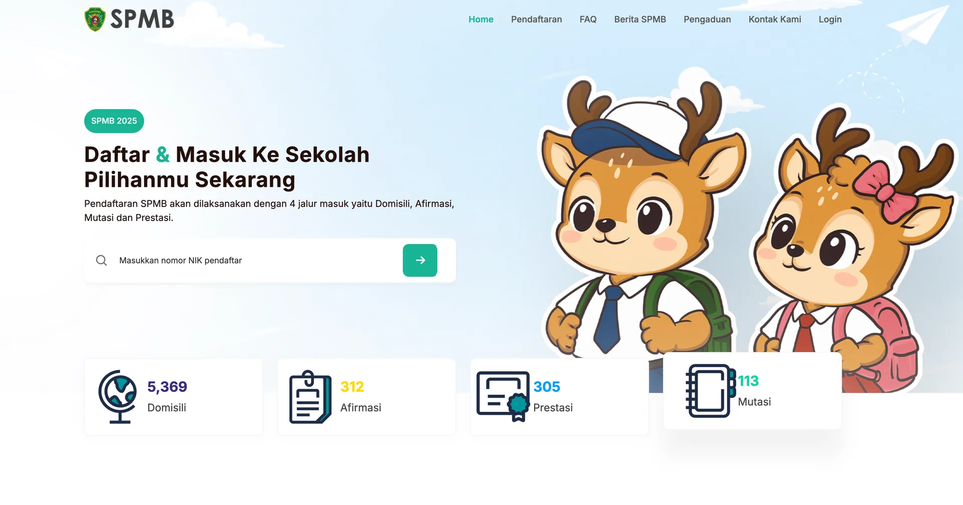 SPMB PPU — Sistem Penerimaan Murid Baru